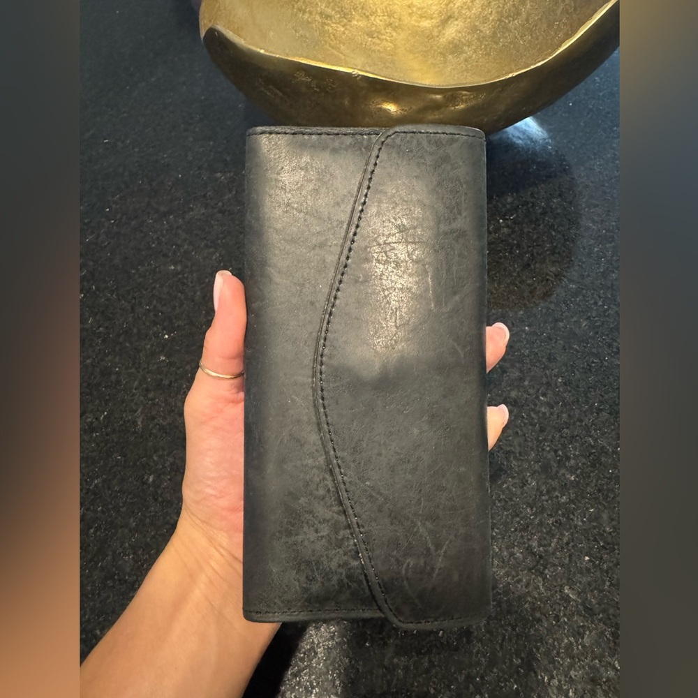 Elegant Black Leather Wallet